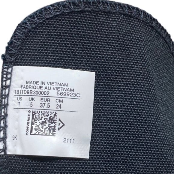 Converse Ctas Lift Platform High Top Canvas Skate Plaid Red Women Custom 569923C - Picture 2 of 11